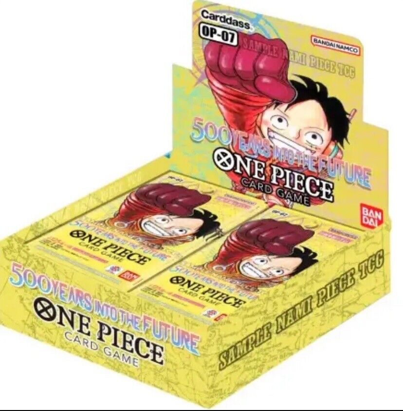 (SHIPS LATE JULY) ONE PIECE CARD GAME (OP-07) 500 YEARS IN THE FUTURE BOOSTER BOX