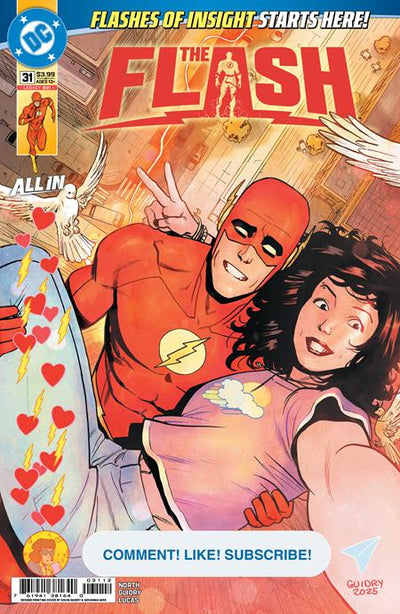 FLASH (2023) #31 SECOND PRINTING CVR A GAVIN GUIDRY VAR