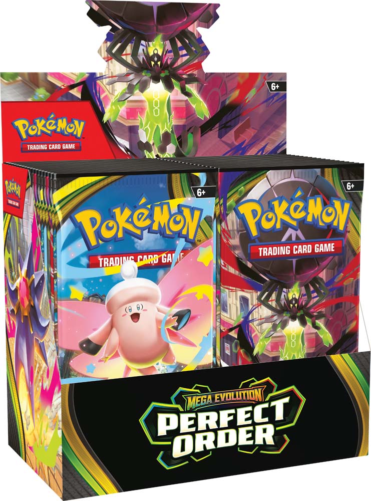 POKEMON TCG: MEGA EVOLUTION 3 PERFECT ORDER BOOSTER BOX