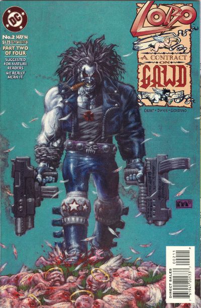 LOBO A CONTRACT ON GAWD (1994) - SET OF FOUR