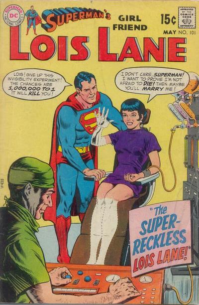 SUPERMANS GIRLFRIEND LOIS LANE (1958) #101 (FR) - MISSING BACK COVER