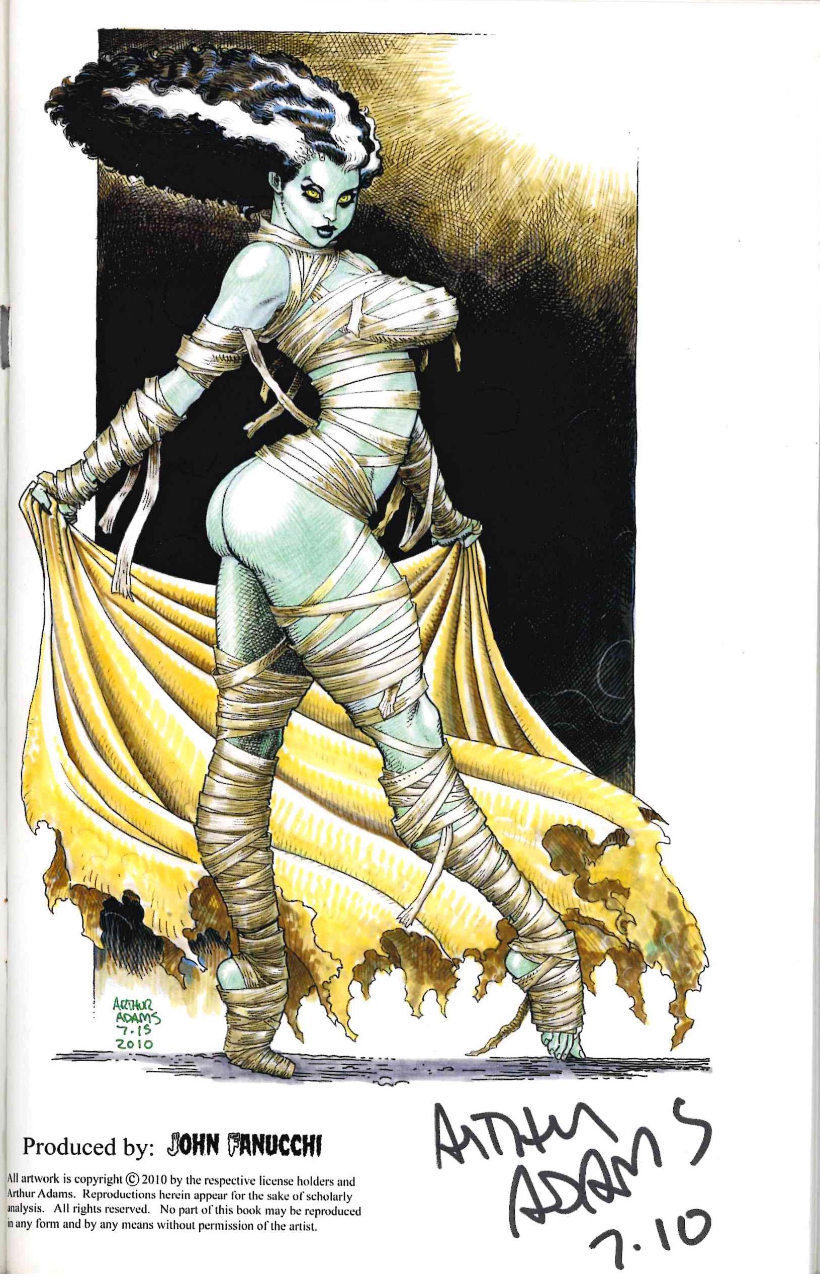 *SIGNED* ARTHUR ADAMS POCKET SKETCHBOOK (2010)