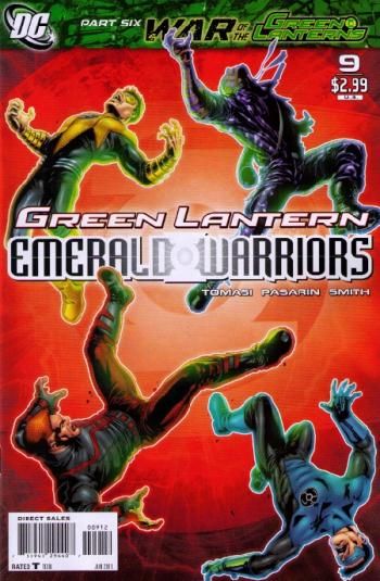 GREEN LANTERN EMERALD WARRIORS #9 2ND PTG (WAR OF GL)
