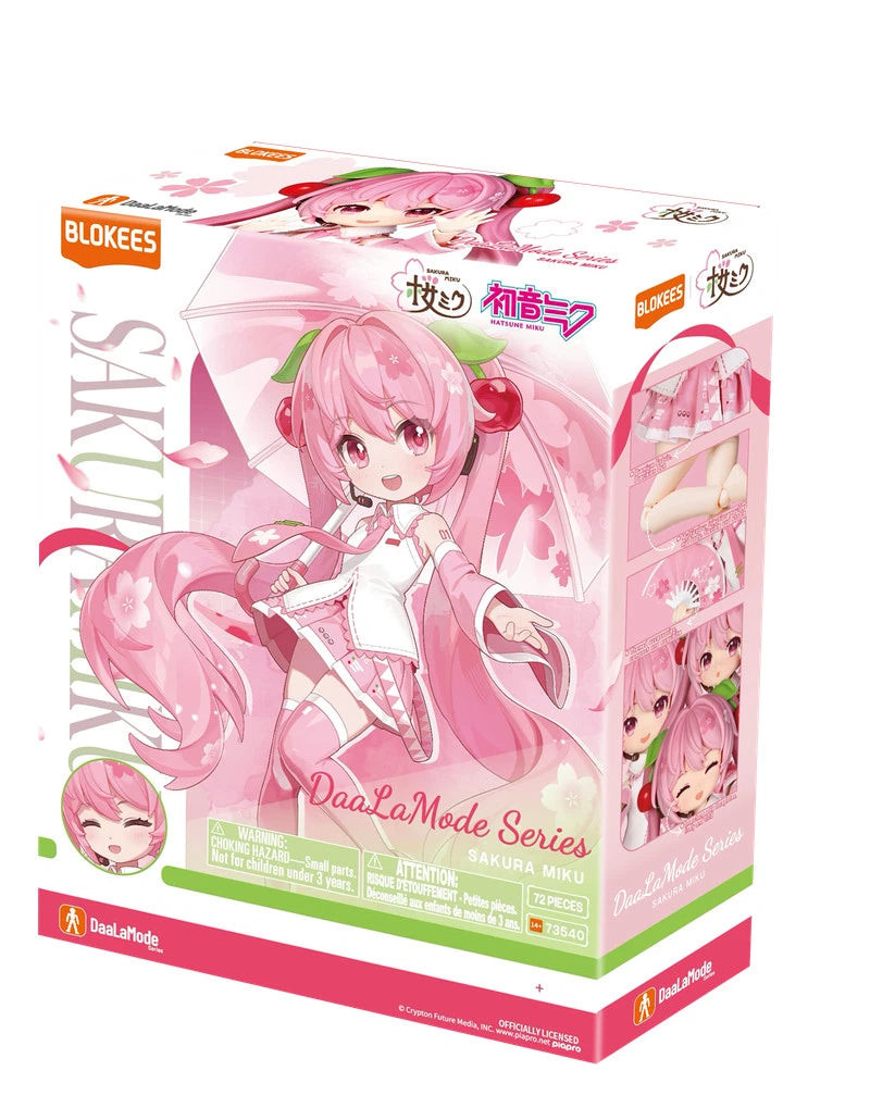 BLOKEES HATSUNE MIKU DAALAMODE SERIES SAKURA MIKU MODEL