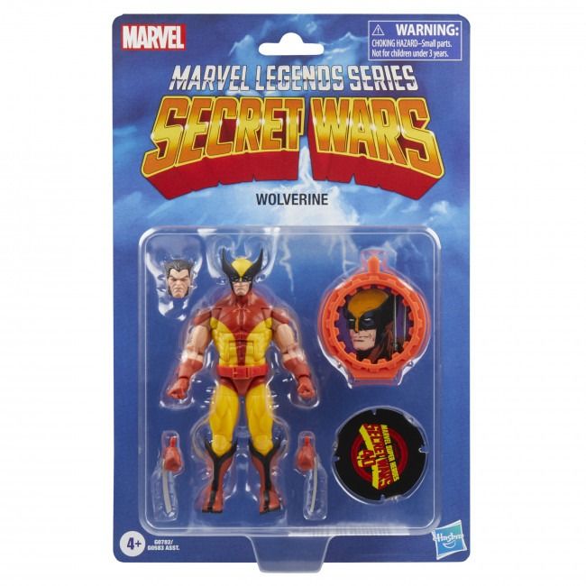 MARVEL LEGENDS SERIES SECRET WARS WOLVERINE AF