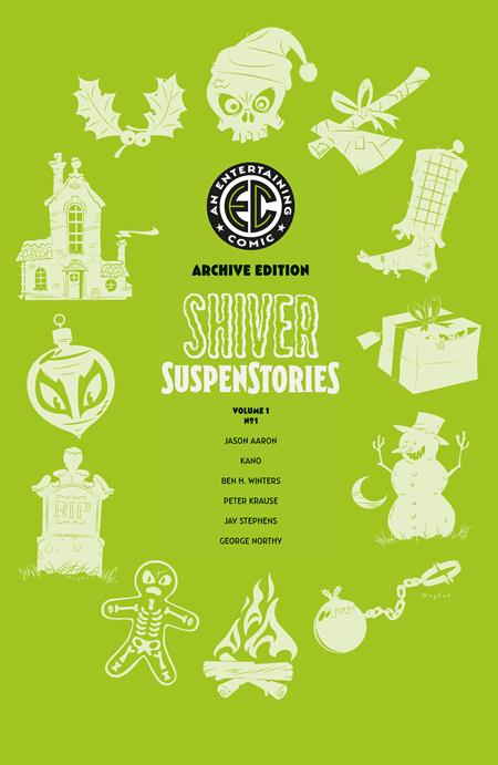 EC SHIVER SUSPENSTORIES (2024) #1 (ONE SHOT) CVR E INC 1:50 RIAN HUGHES EC ARCHIVE EDITION VAR
