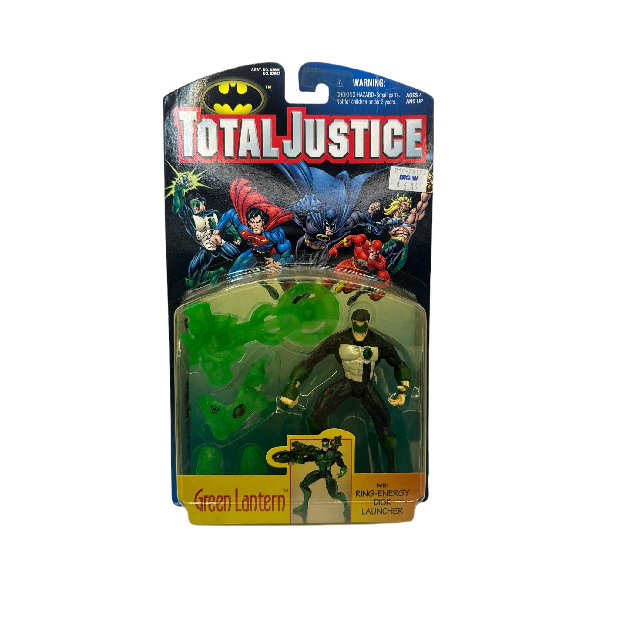 1996 KENNER TOTAL JUSTICE GREEN LANTERN AF - Kings Comics