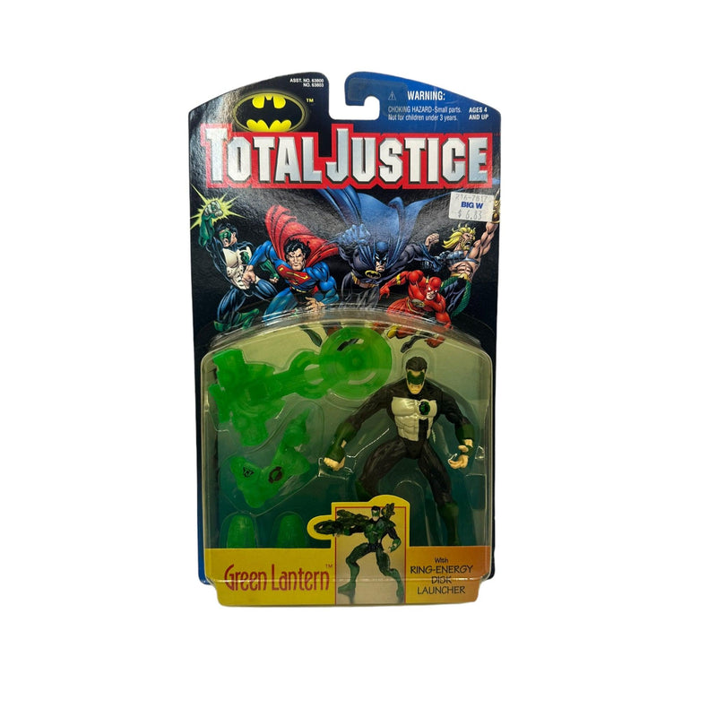 1996 KENNER TOTAL JUSTICE GREEN LANTERN AF