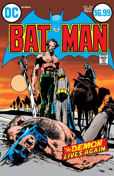 BATMAN (1940) #244 FACSIMILE EDITION (2026) CVR C NEAL ADAMS FOIL VAR