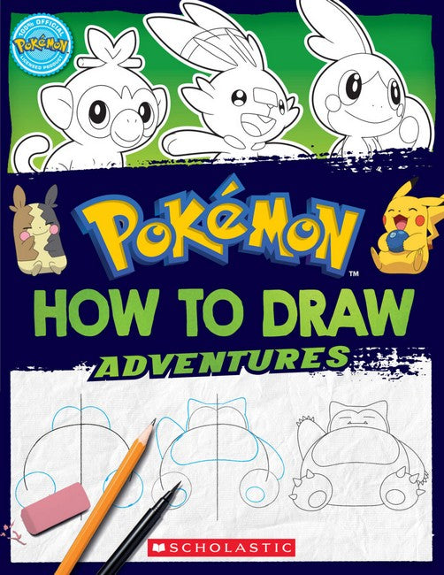 POKEMON HOW TO DRAW ADVENTURES