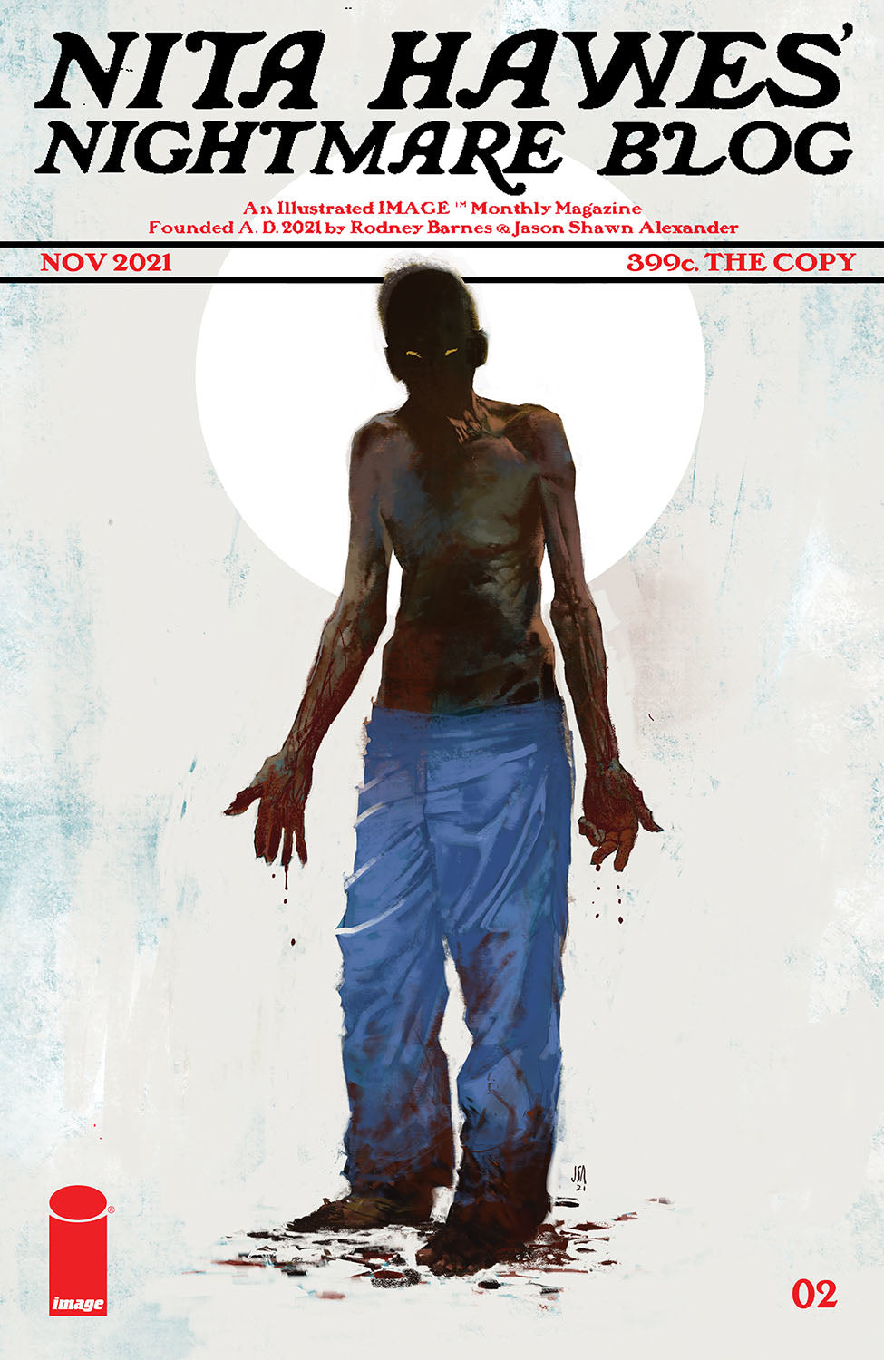 NITA HAWES NIGHTMARE BLOG (2021) - SET OF TWELVE