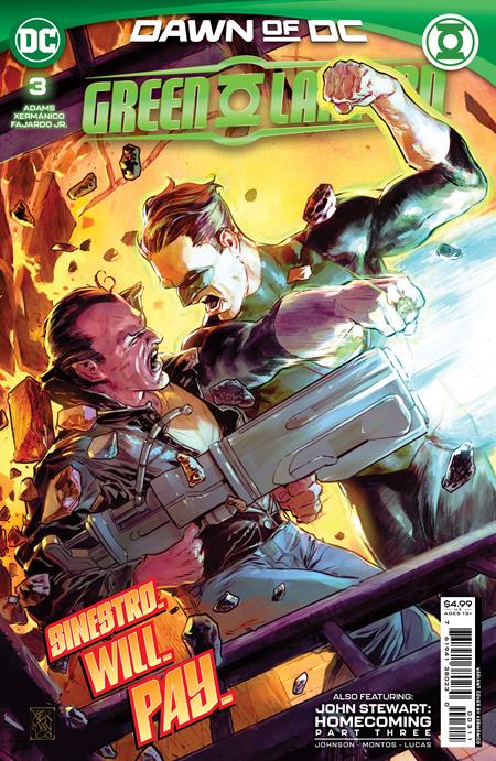 GREEN LANTERN (2023) #3 CVR A XERMANICO