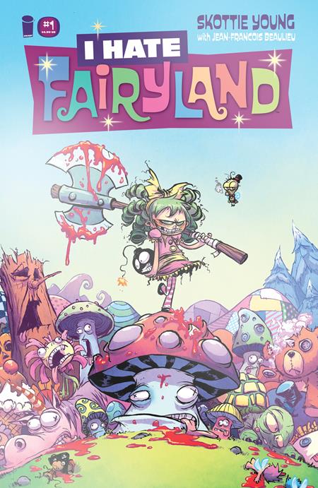 I HATE FAIRYLAND (2015) #1 FACSIMILE EDITION (2025) CVR B SKOTTIE YOUNG FOIL VAR