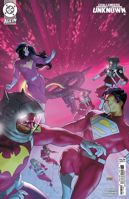 CHALLENGERS OF THE UNKNOWN (2024) #1 CVR B TAURIN CLARKE CARD STOCK VAR