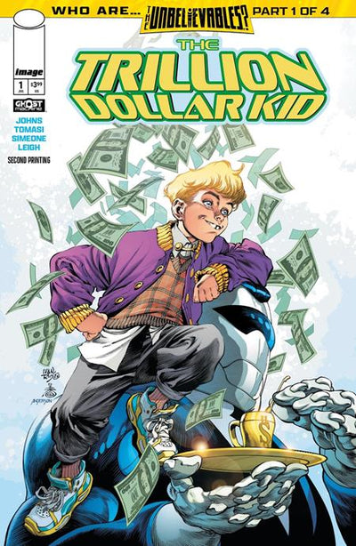 TRILLION DOLLAR KID (2026) #1 2ND PRINTING VAR