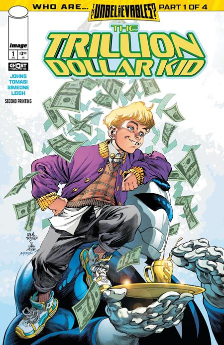 TRILLION DOLLAR KID (2026) #1 2ND PRINTING VAR