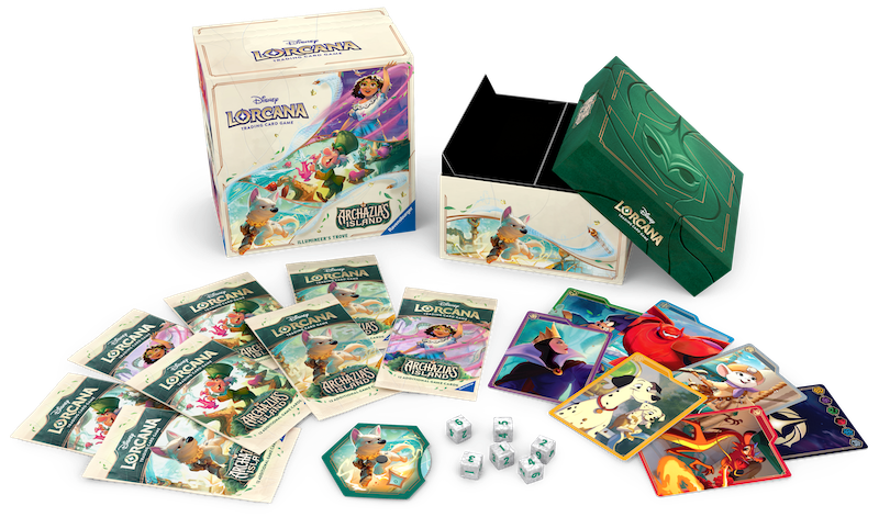 DISNEY LORCANA TCG: S7 ARCHAZIAS ISLAND ILLUMINEERS TROVE