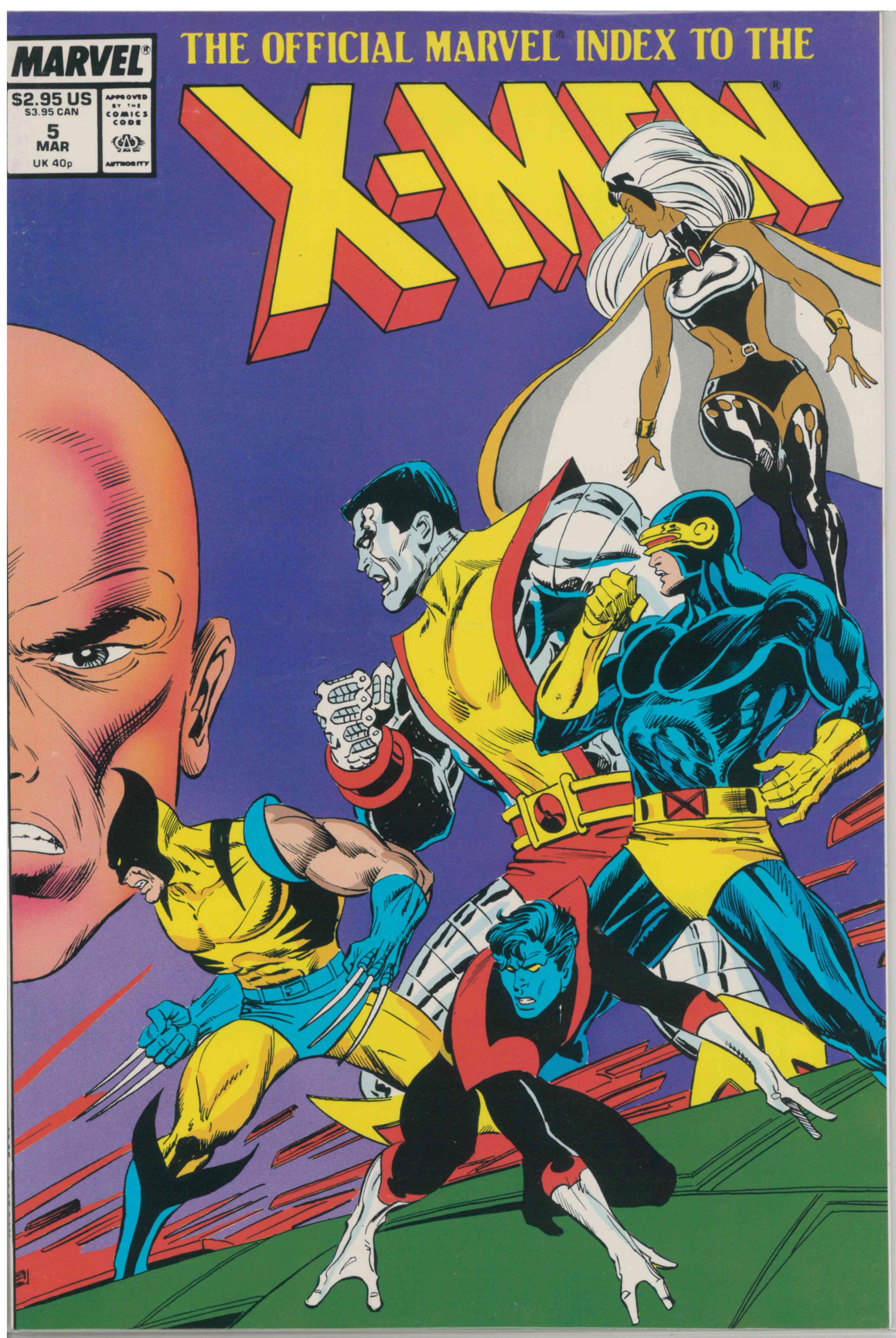 OFFICIAL MARVEL INDEX TO THE X-MEN (1987) #5