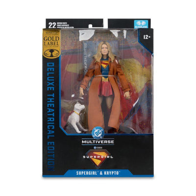 SUPERGIRL (2026) SUPERGIRL AND KRYPTO DELUXE 7IN GOLD LABEL AF