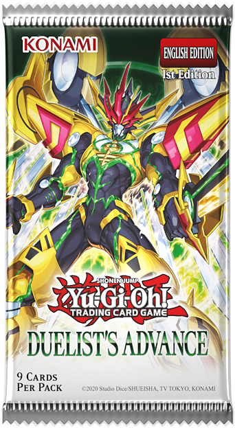 YU-GI-OH! DUELISTS ADVANCE BOOSTER PACK