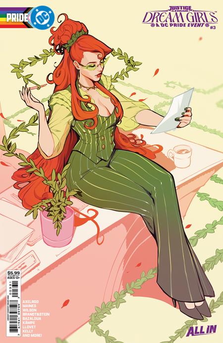 JUSTICE LEAGUE DREAM GIRLS A DC PRIDE EVENT (2026) #3 CVR C OSCAR VEGA CARD STOCK VAR