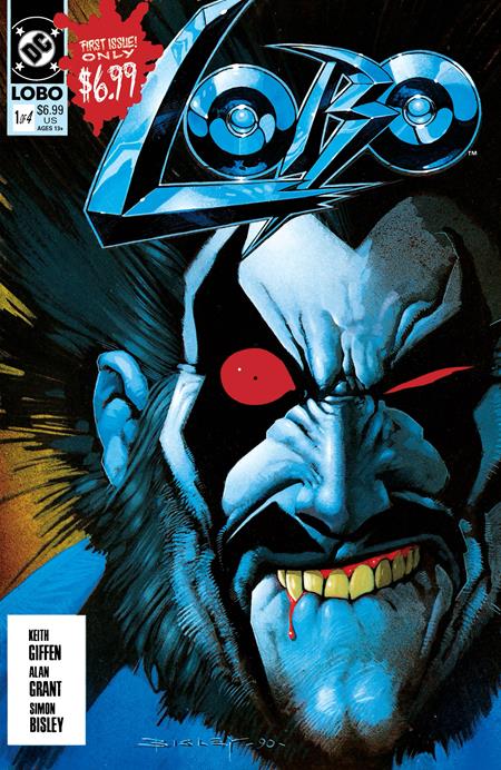 LOBO (1990) #1 FACSIMILE EDITION (2026) CVR C SIMON BISLEY FOIL VAR