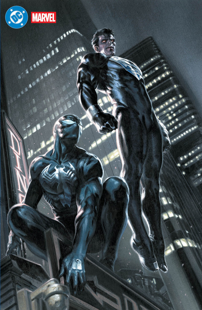 DC MARVEL SUPERMAN SPIDER-MAN (2026) #1 (ONE SHOT) 2ND PTG CVR D GABRIELE DELL'OTTO FOIL CARD STOCK VAR