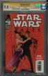 CGC STAR WARS TALES (1999) #15 PHOTO COVER (9.8) SIGNATURE SERIES - SIGNED BY MARK HAMILL AND CARRIE FISHER
