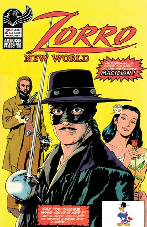 ZORRO NEW WORLD #2 CVR A CAPALDI