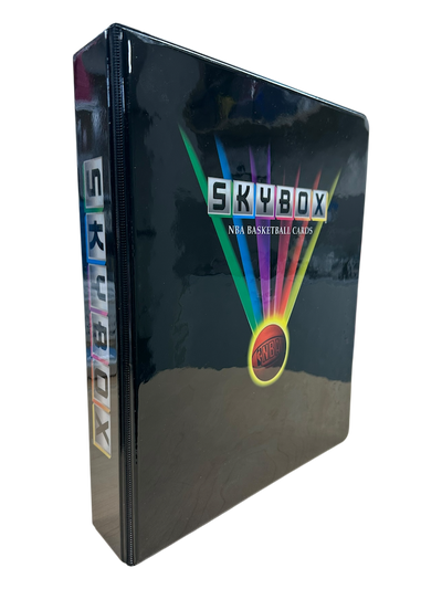 SKYBOX NBA BASKETALL CARDS COLLECTORS ALBUM BINDER