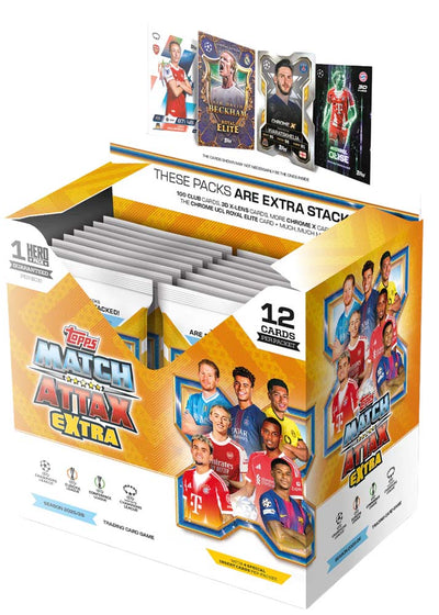 2025-26 TOPPS MATCH ATTAX UEFA CLUB COMPETITIONS SOCCER BOOSTER BOX