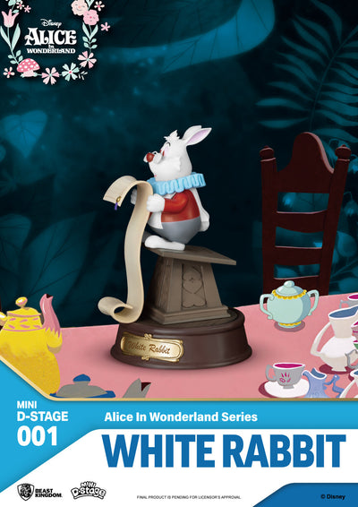 ALICE IN WONDERLAND MINI D-STAGE 001 WHITE RABBIT