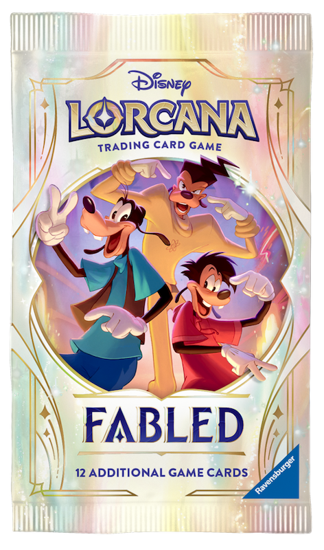 DISNEY LORCANA TCG: S9 FABLED BOOSTER PACK
