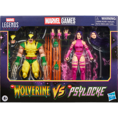 MARVEL LEGEND SERIES GAMERVERSE WOLVERINE VS PSYLOCKE AF