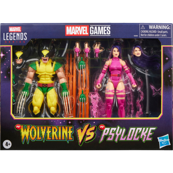 MARVEL LEGEND SERIES GAMERVERSE WOLVERINE VS PSYLOCKE AF