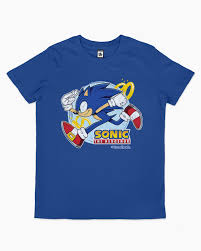 (S) SONIC VINTAGE T-SHIRT NAVY BLUE