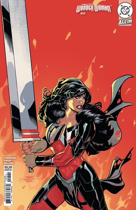ABSOLUTE WONDER WOMAN (2024) #22 CVR B TERRY DODSON CARD STOCK VAR