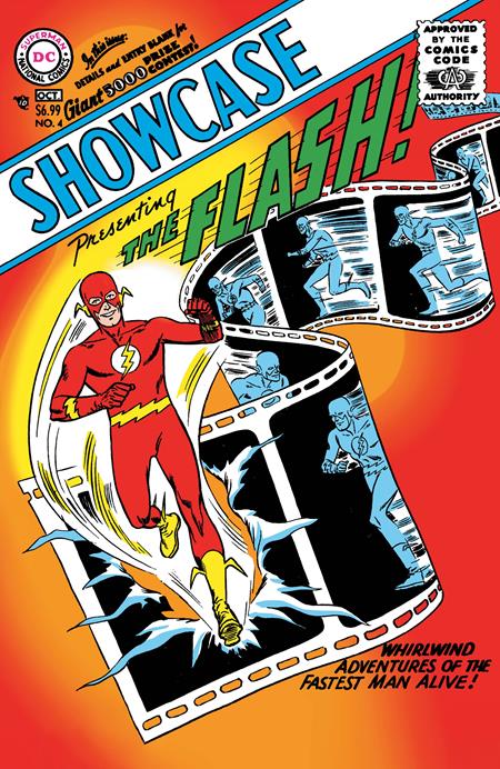 SHOWCASE (1956) #4 FACSIMILE EDITION (2026) CVR C CARMINE INFANTINO FOIL VAR