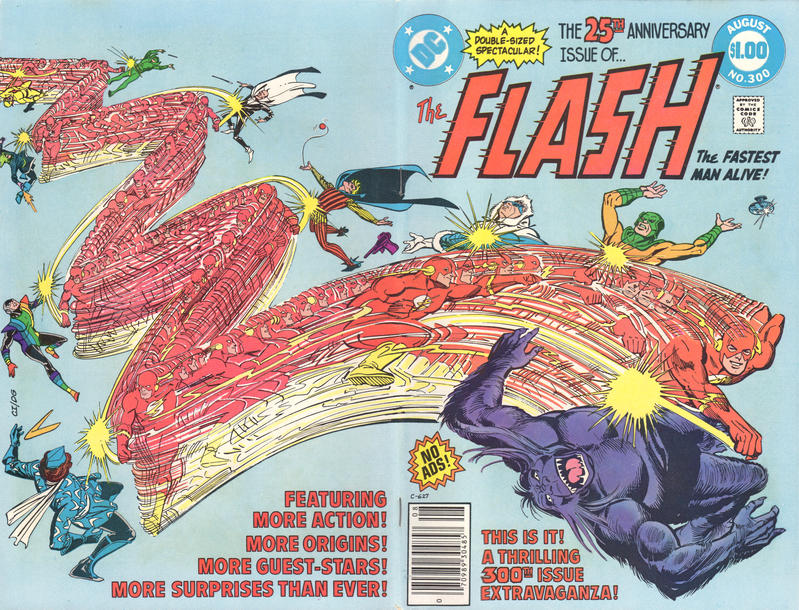 FLASH (1959) #300 NEWSSTAND ED