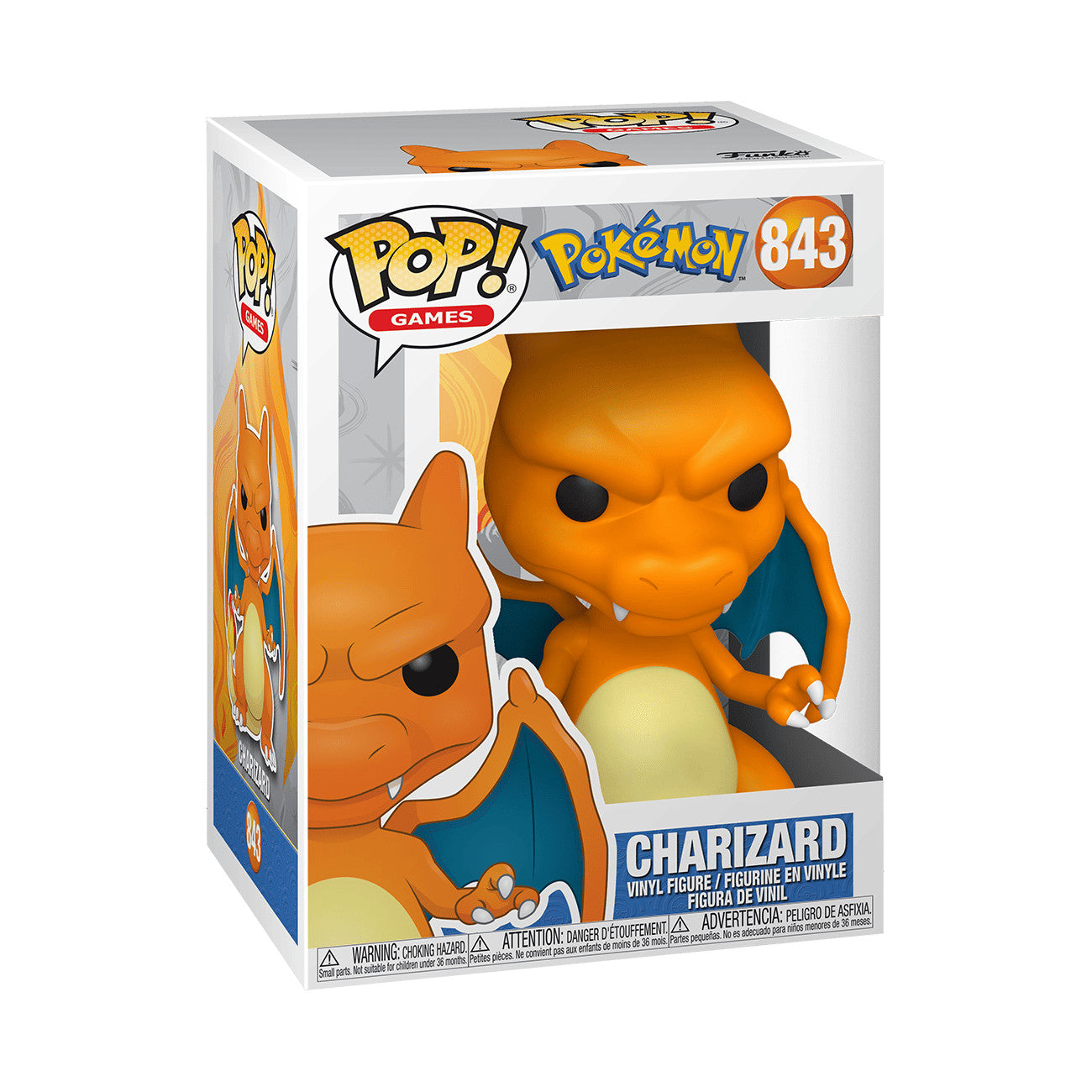POP GAMES POKEMON S7 CHARIZARD VINYL FIG