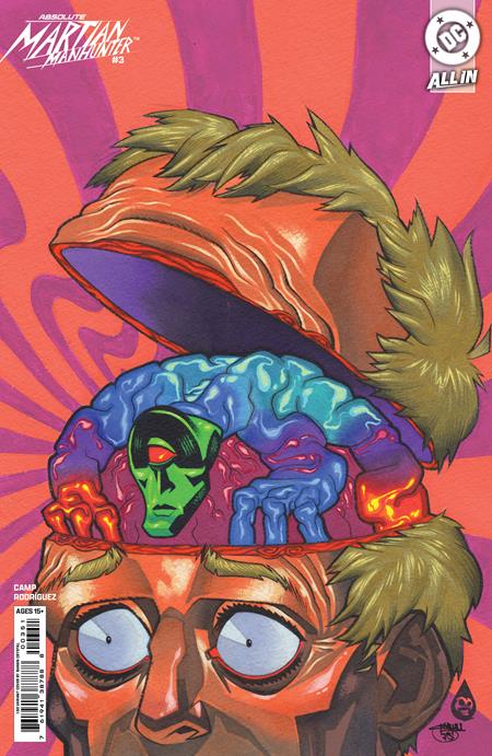 ABSOLUTE MARTIAN MANHUNTER (2025) #3 CVR E INC 1:50 SHAWN CRYSTAL CARD STOCK VAR