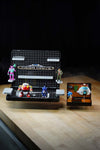 CONSOLE HEROES SEGA MEGA DRIVE DISPLAY CONSOLE SUPERVILLAIN BOSS BUNDLE DIORAMA