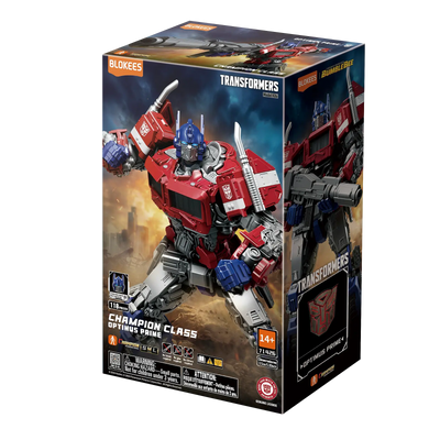 BLOKEES TRANSFORMERS CHAMPION CLASS 26 TRANSFORMERS BUMBLEBEE OPTIMUS PRIME MODEL