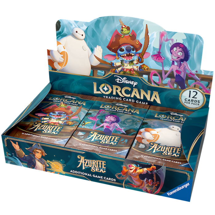 DISNEY LORCANA TCG: S6 AZURITE SEA BOOSTER BOX