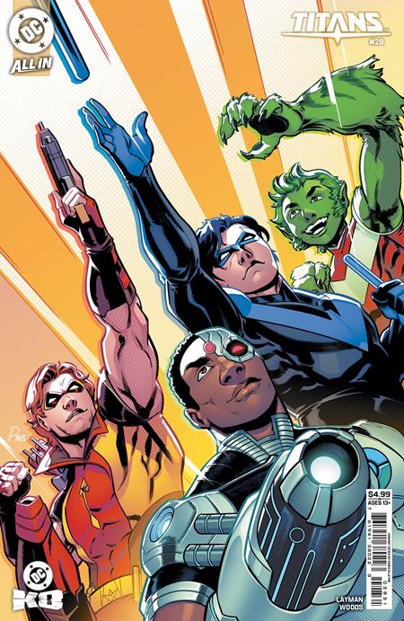 TITANS (2023) #28 CVR C PARIS ALLEYNE CARD STOCK VAR (DC K.O.)