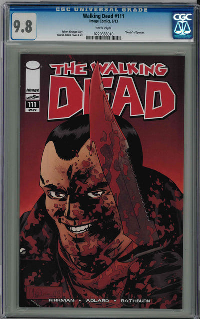CGC WALKING DEAD (2003) #111 (9.8)