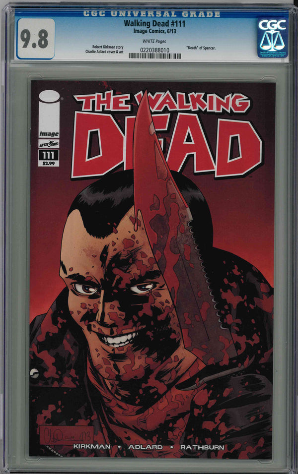 CGC WALKING DEAD (2003) #111 (9.8)