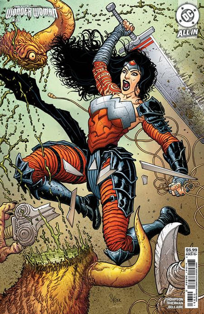 ABSOLUTE WONDER WOMAN (2024) #23 CVR C STEVE SKROCE CARD STOCK VAR