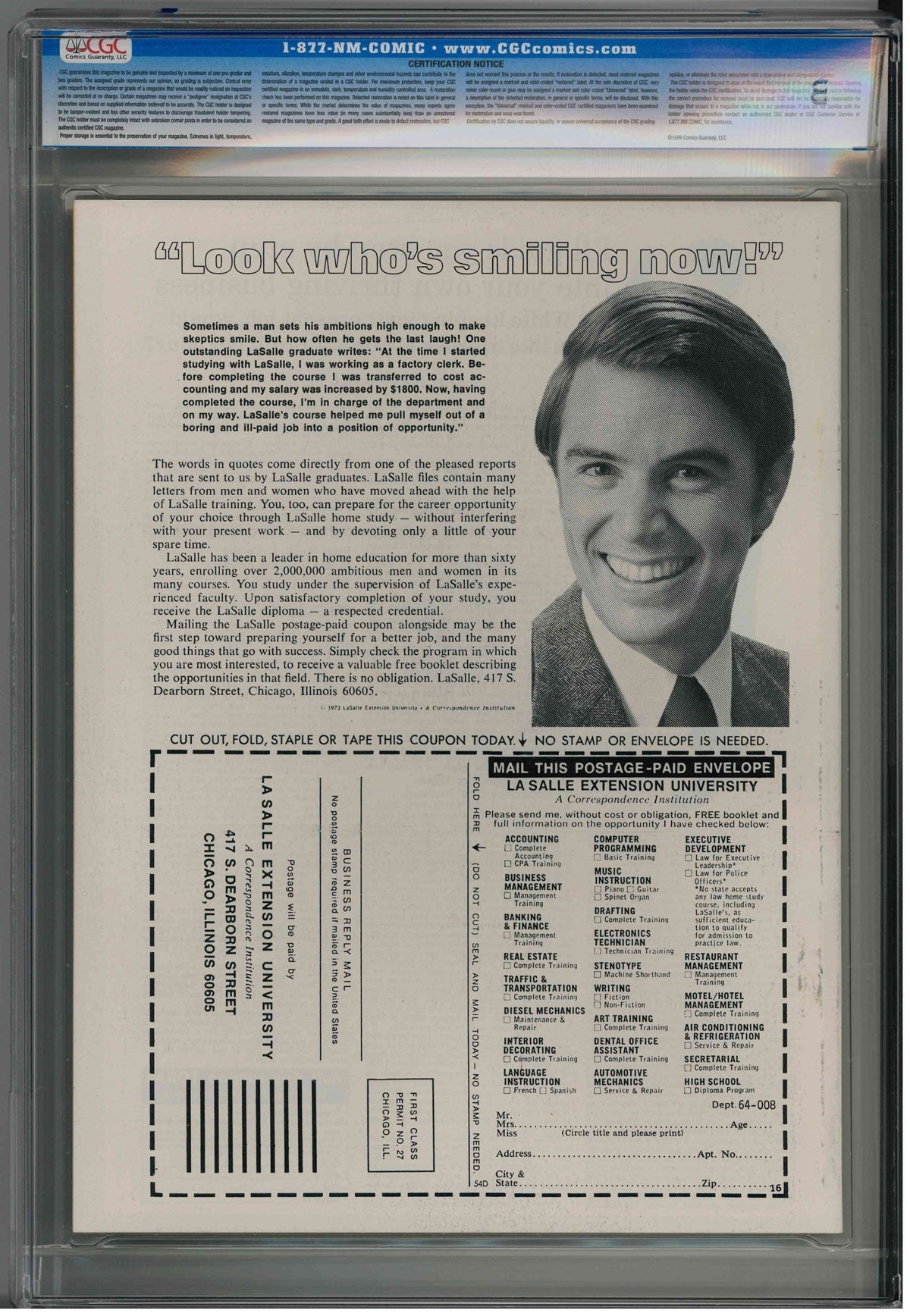 CGC MARVEL PREVIEW (1975) #1 (9.6)