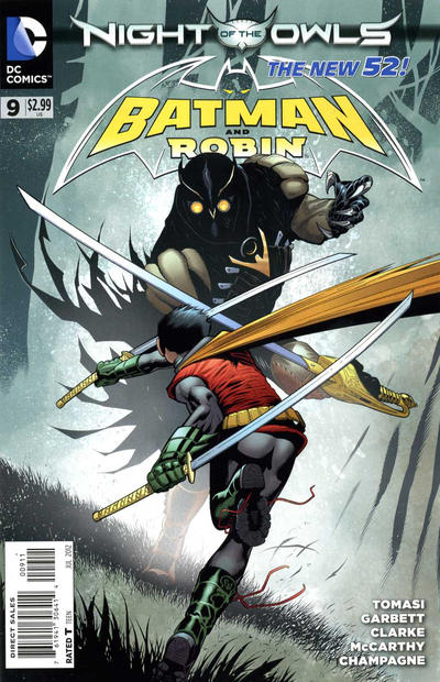 BATMAN AND ROBIN (2011) #9 (NITE OF THE OWLS)